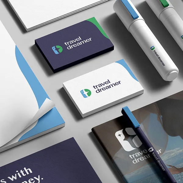 TravelDreamer品牌識別設計