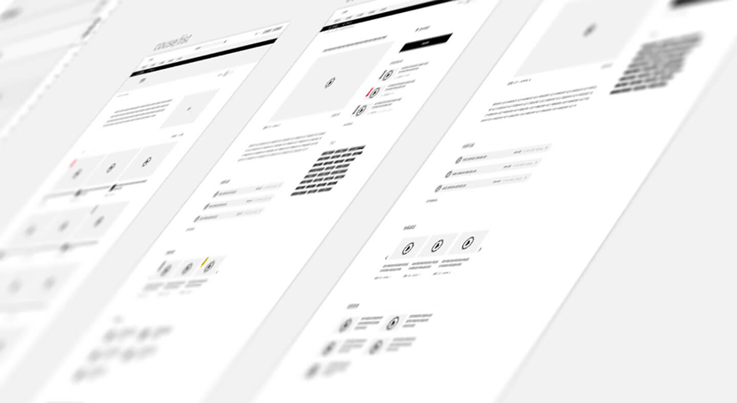 甘丹數位學院網站設計 Wireframe 線框稿